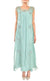 The muse here is wearing our sea green dress with an embroidered jacket. Embracing the era of comfort this dress is nothing short of luxury and glamour. The jacket carries subtle thread embroidery just enough to enhance it subtly. It is accompanied with a strapped flowy cupro slip underneath, just to make it elegantly sheer.