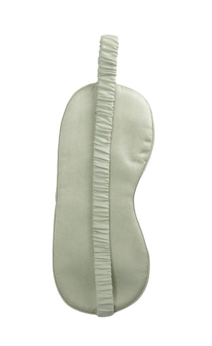 Mulberry Silk Sleeping Eye Mask - Aqua-Green