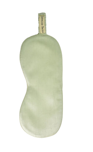 Mulberry Silk Sleeping Eye Mask - Aqua-Green
