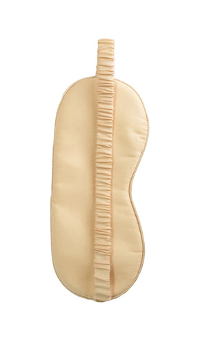 Mulberry Silk Sleeping Eye Mask - Creamy-Beige