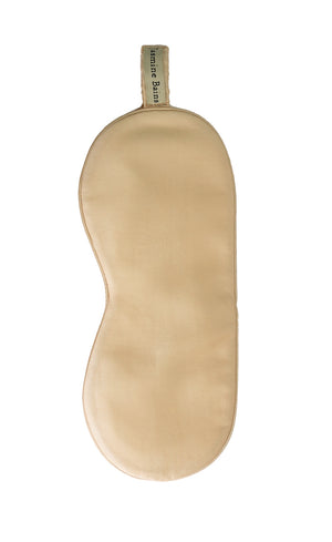 Mulberry Silk Sleeping Eye Mask - Creamy-Beige