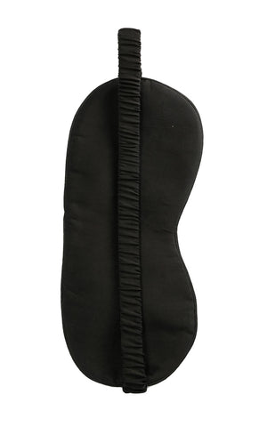 Mulberry Silk Sleeping Eye Mask - Black