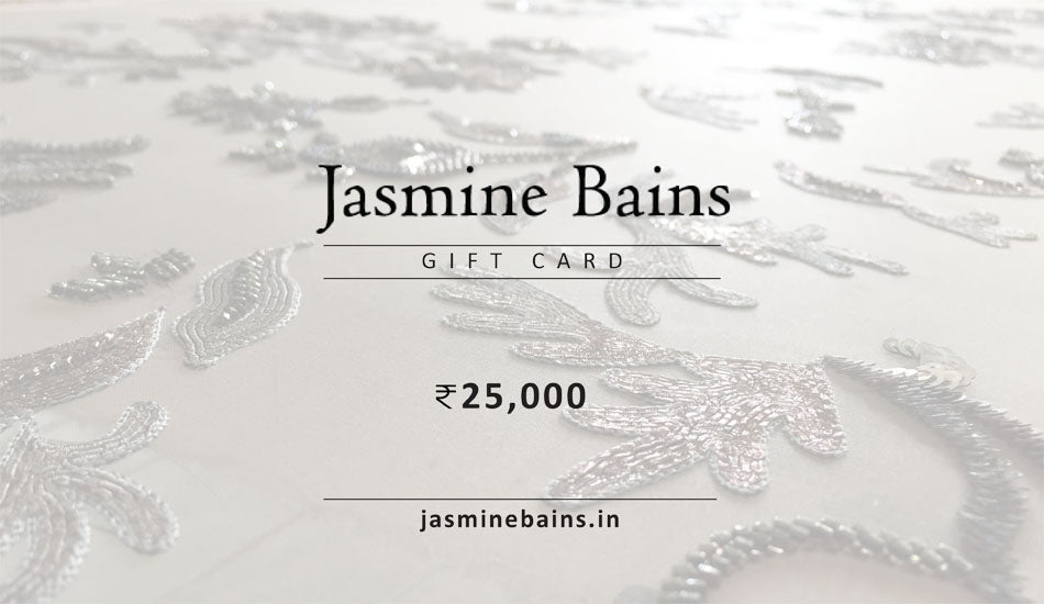 Jasmine Bains eGift Card gift certificate