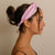 Mulberry Silk Knotted Headband - Candy-Pink