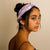 Mulberry Silk Knotted Silk Headband (Lavender) + Matching Ruffled Silk Scrunchie + Eye Mask Of Same Colour (Pack Of 3)