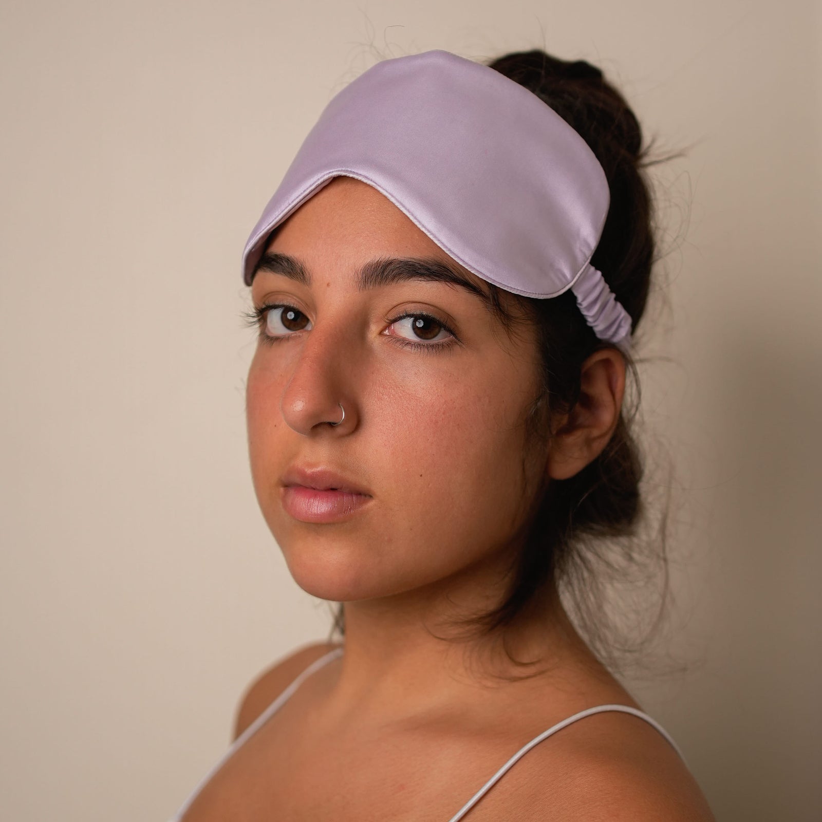 Mulberry Silk Sleeping Eye Mask - Lavender